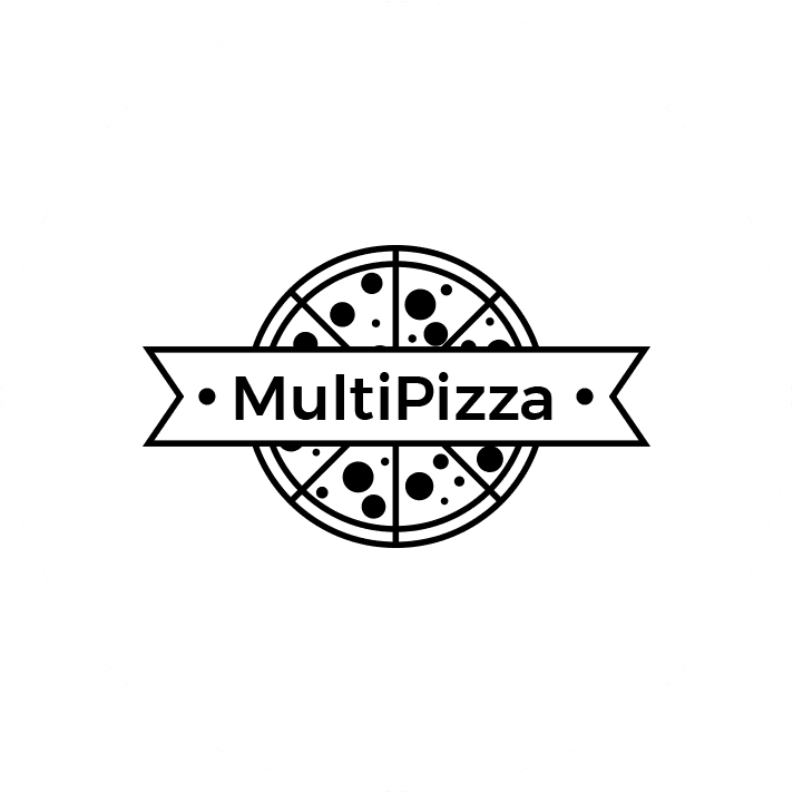 MultiPizza logo - dark