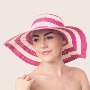 Women's pink hat