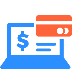 Credit card and computer icon - Multi Medic Shop