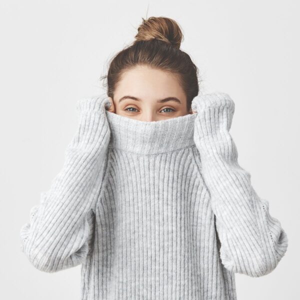 Gray sweater